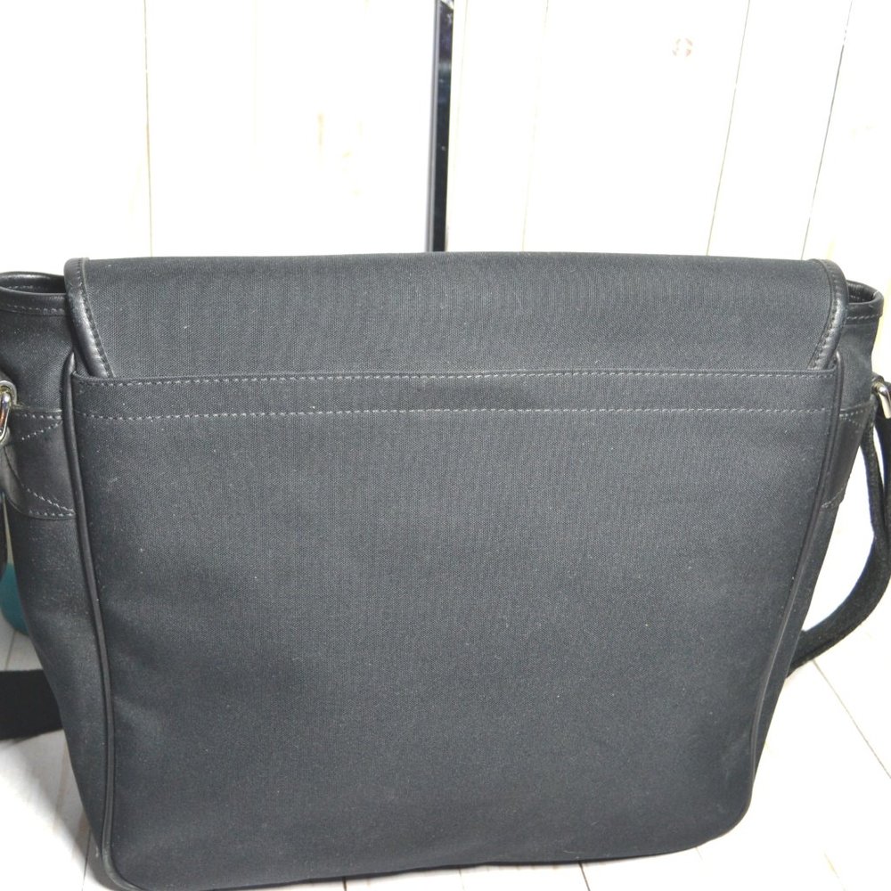 Coach Messenger Crossbody Bag Black 6414 purse Bag - Picture 2 of 6